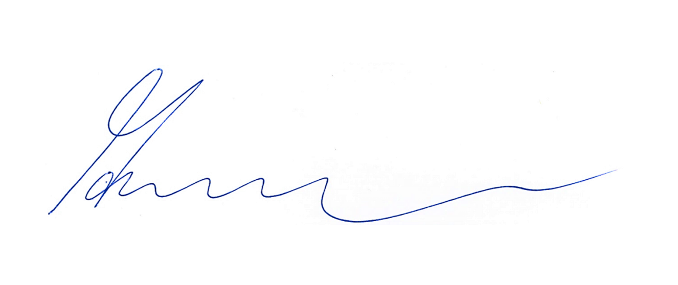 Signature of Gregory Adam Haile